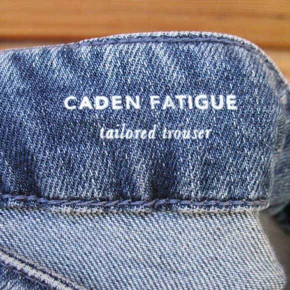 AG Adriano Goldschmied Caden Fatigue Tailored High Waist Cropped Jeans - Picture 8 of 10